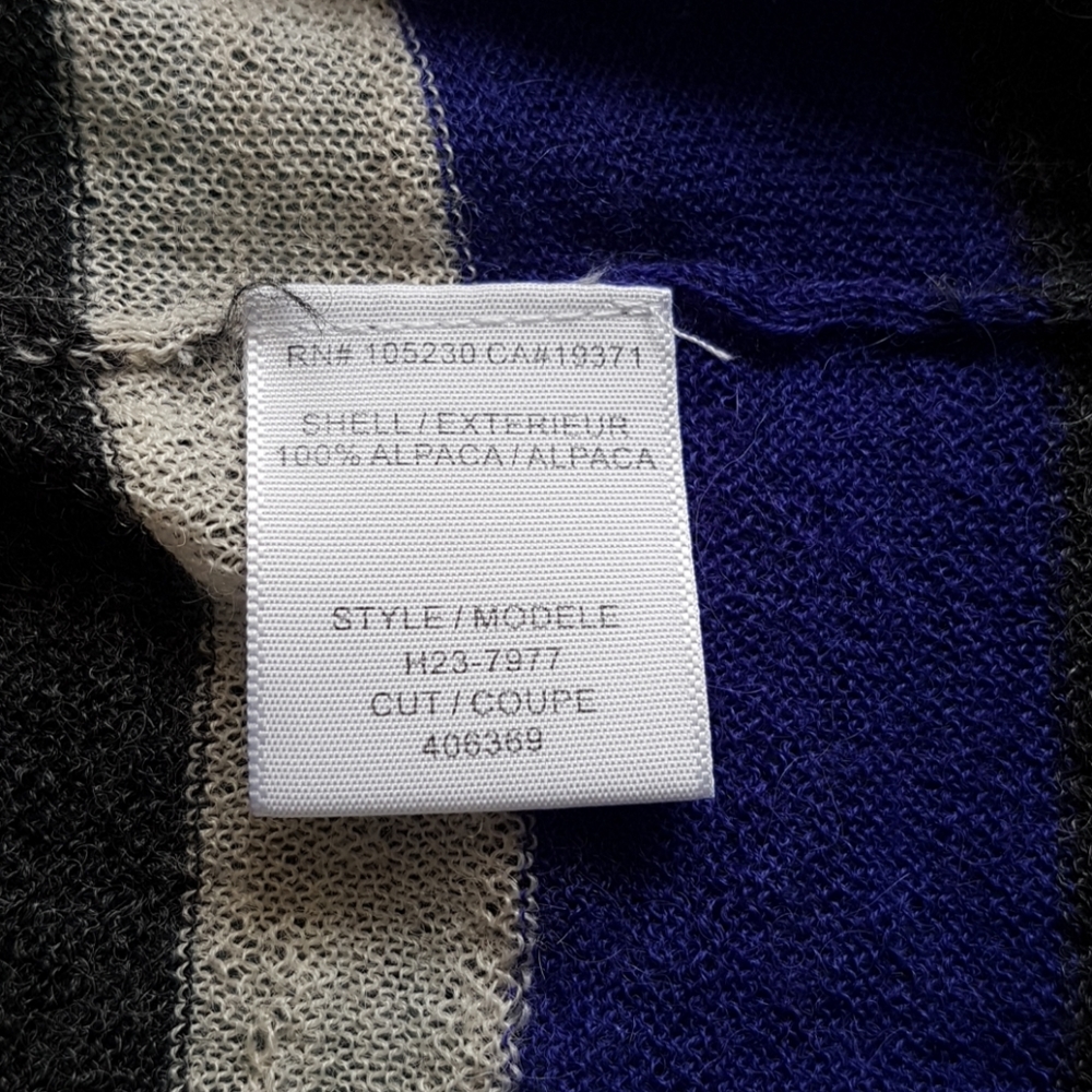 Joie Rosalie striped sheer sweater - Picture 7 of 8